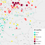 Levegőminőségi index honlap indult